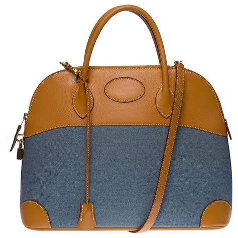 hermes leather handbag blue|barenia leather Hermes.